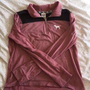 PINK VS Half- Zip